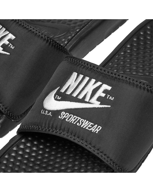 nike benassi jdi text se