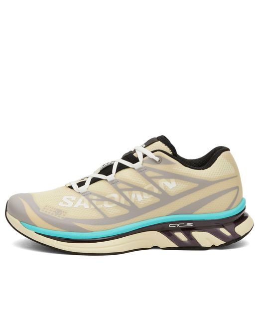 Maison Margiela White Mm6 X Salomon Xt Sneaker