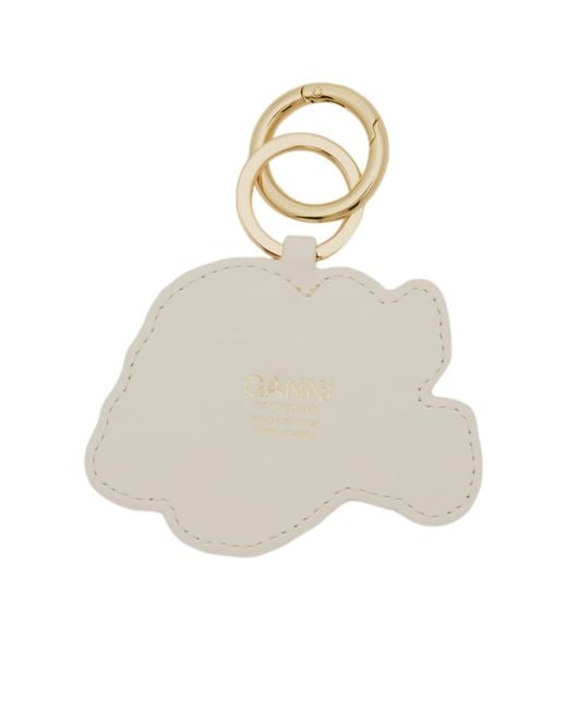 Ganni Pink Dog Keyring