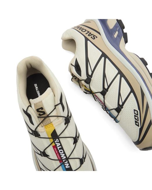 Salomon White Xt-6 Sneaker