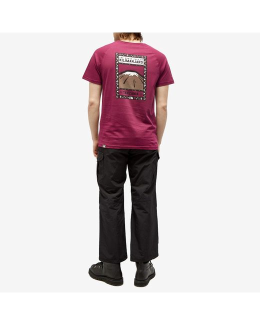 The North Face Purple North Faces T-Shirt for men