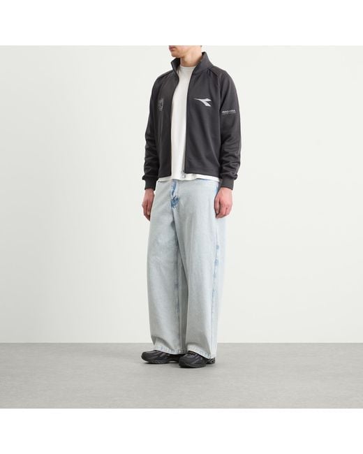 Diadora Black X Lack Of Guidance Track Jacket for men