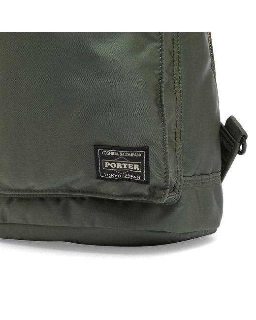 Porter-Yoshida and Co Green Rugged Nylon Tanker Backpack