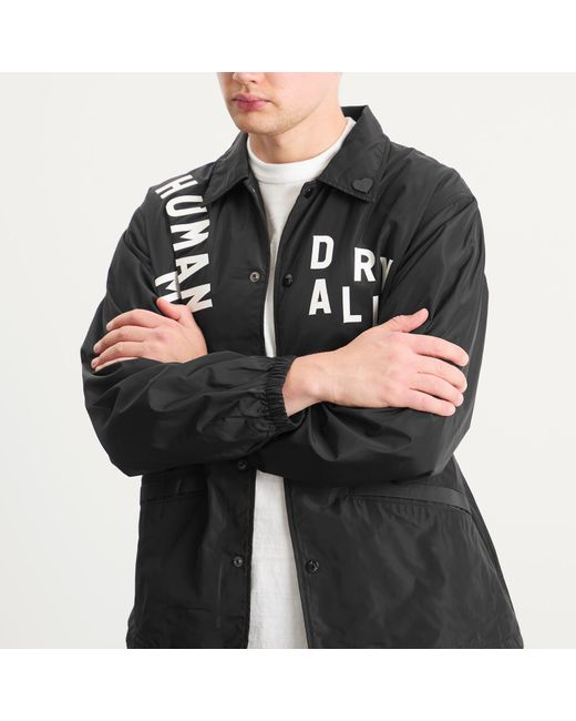 Human Made Black Coach Jacket for men