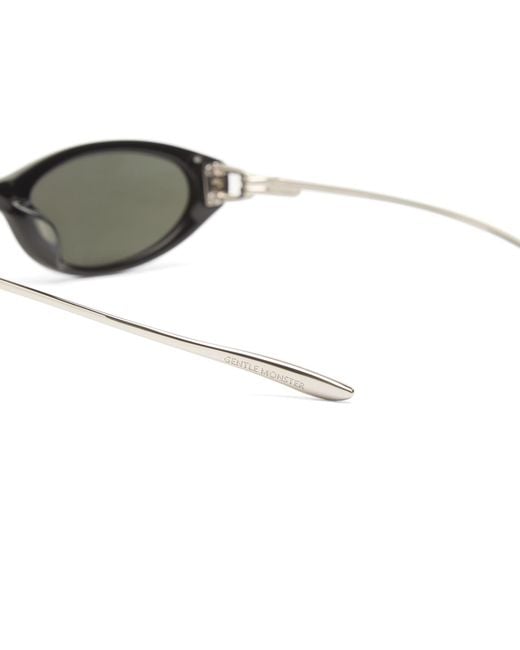 Gentle Monster Gray Crepe Sunglasses