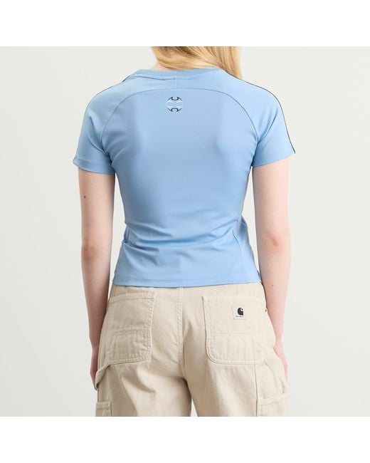 Adidas Blue Teamgeist Adicolor Slim Jersey