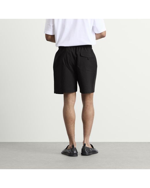 Studio Nicholson Black Starboard Drawstring Shorts for men