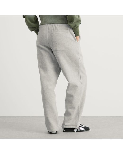 Dime Gray Cursive Small Logo Sweatpants