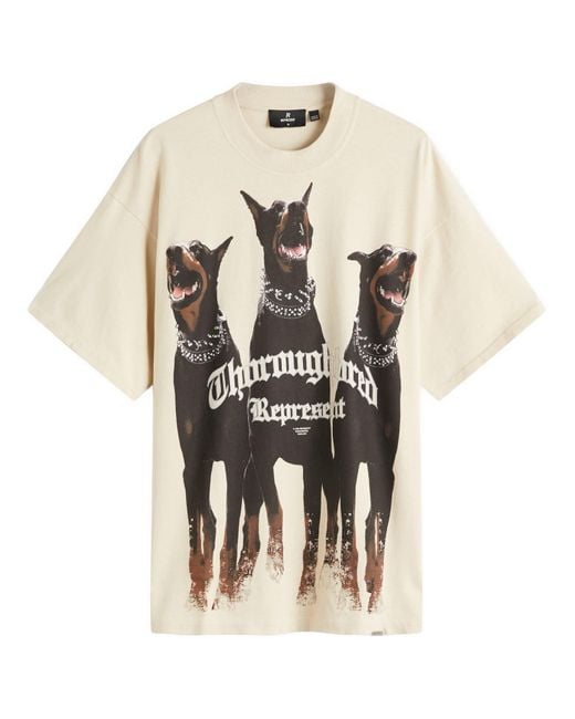 Represent Metallic Thoroughbred T-Shirt for men