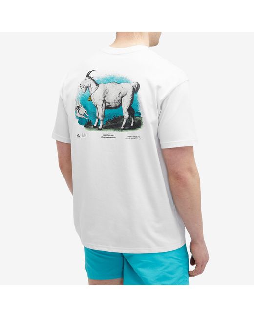 Nike White Acg Goat Rocks Dri-Fit T-Shirt for men