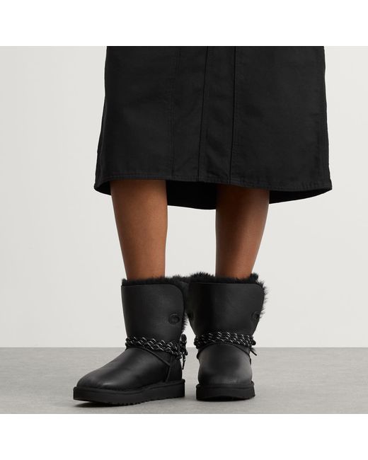 Ugg Black Bailey Ankle Boot