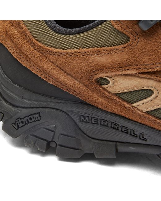 Merrell Brown Moab Mesa Luxe 1Trl Sneakers for men