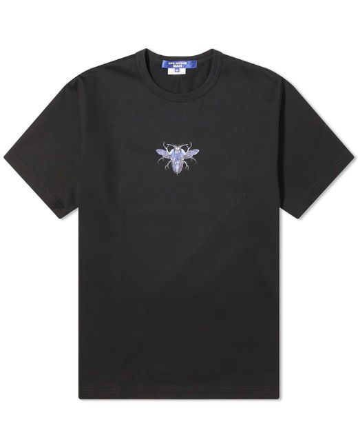 Junya Watanabe Black Junya Watanabe Bug Print T-Shirt for men