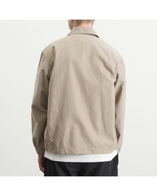 Snow Peak Natural Light Dobby Cloth Harrington Jacket for men