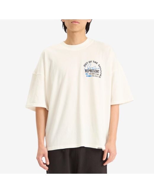 Represent White Out Of The Shadows T-Shirt for men