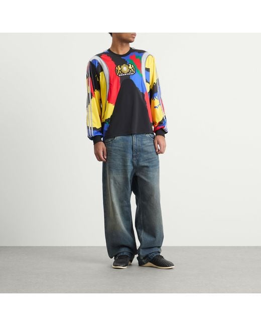 Adidas Multicolor X Brain Dead Long Sleeve Jersey for men