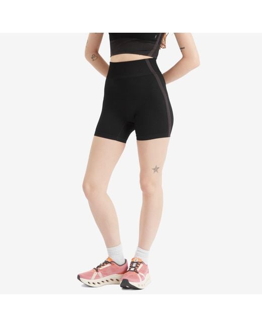 On Shoes Black Studio Knit Cycling Shorts