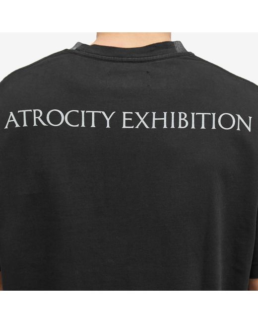 Pleasures Black Atrocity T-Shirt for men