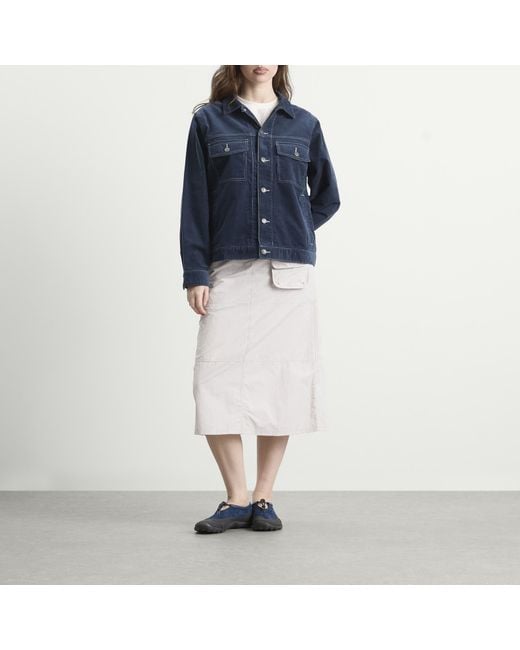 Gramicci Blue Corduroy Trucker Jacket