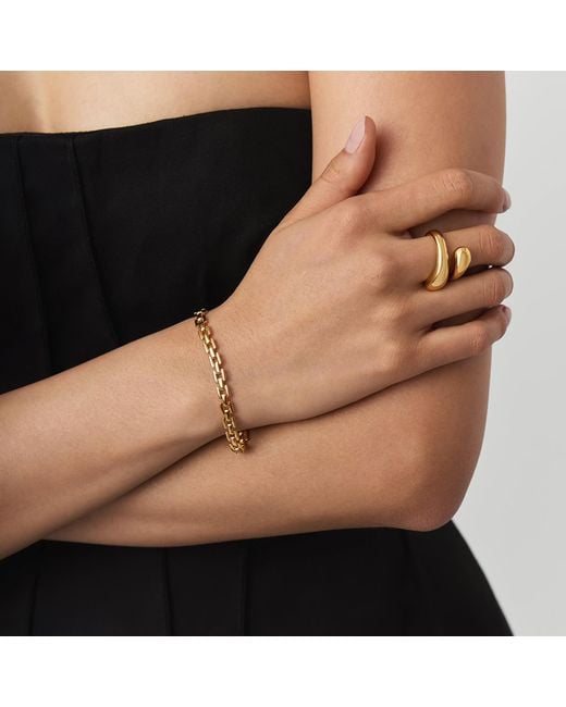 Missoma Metallic Timepiece Link Chain Bracelet