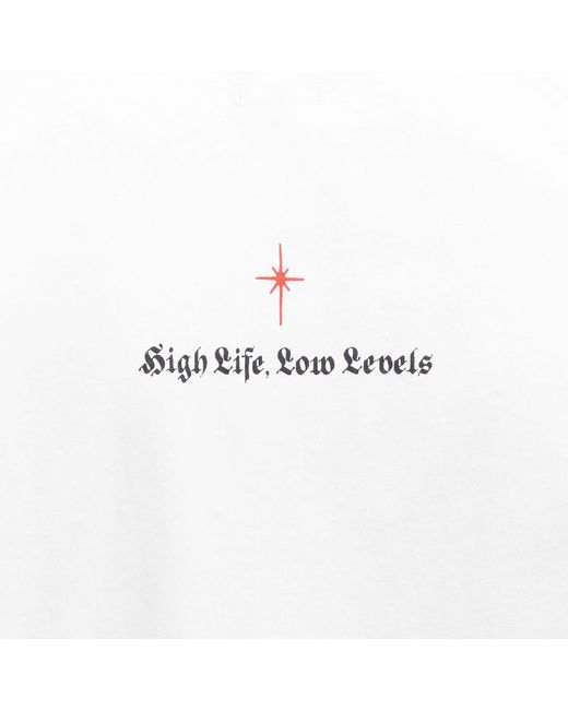 Edwin White High Life Low Levels T-Shirt for men