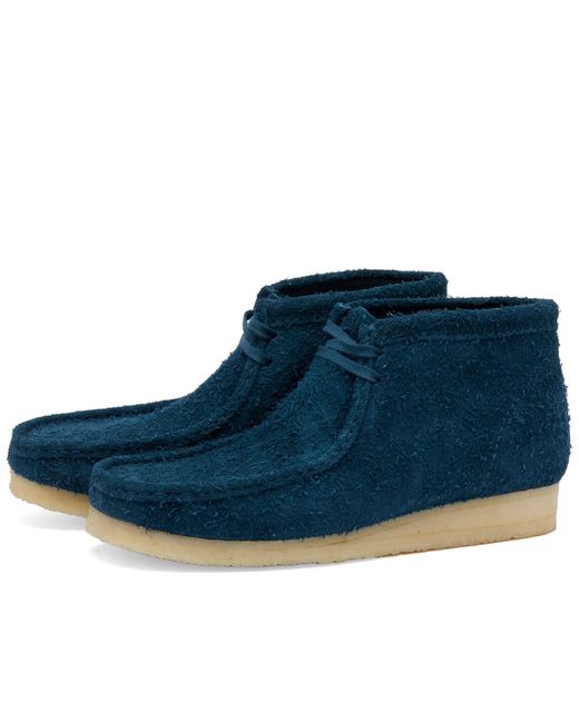 Clarks Blue Wallabee Boot for men
