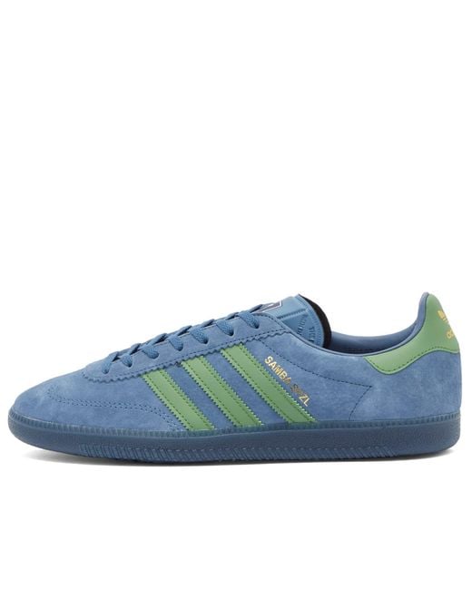 adidas gazelle silver green womens Men's adidas Samba Xlg 'Blue White Gum' 10.5