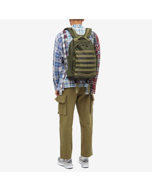 Human made military backpack top
