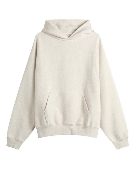 Fear Of God White Signature Classic Hoodie for men