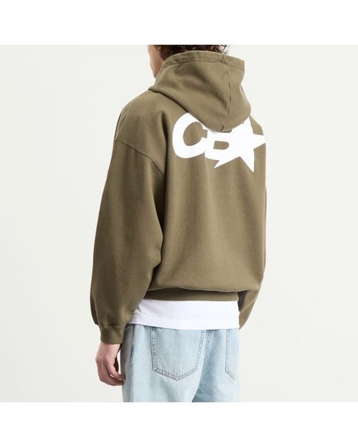 Cole Buxton Green Cb Star Racing Hoodie for men