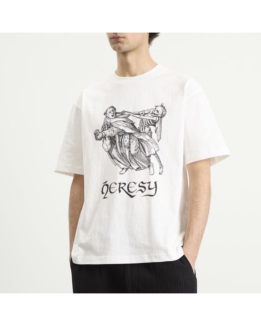 Heresy White Heretic T-Shirt for men