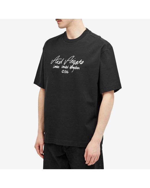 Axel Arigato Black Essential T-Shirt for men