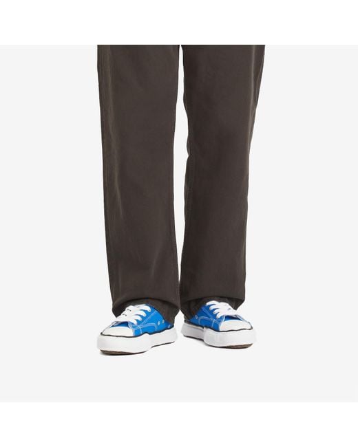 Maison Mihara Yasuhiro Blue Peterson Original Sole Canvas Low Sneakers for men