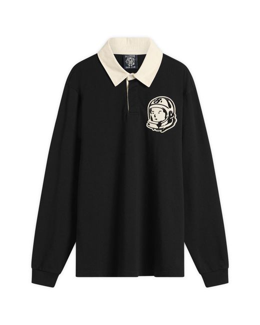 BBCICECREAM Black Astro Patch Rugby Shirt for men