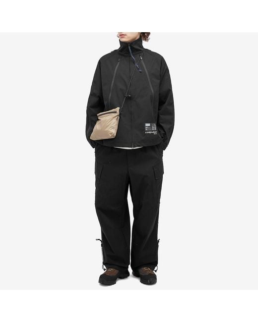 Poliquant X Wild Things Cordura Track Jacket in Black for Poliquant X Wild Things Cordura Track Jacket in Black for