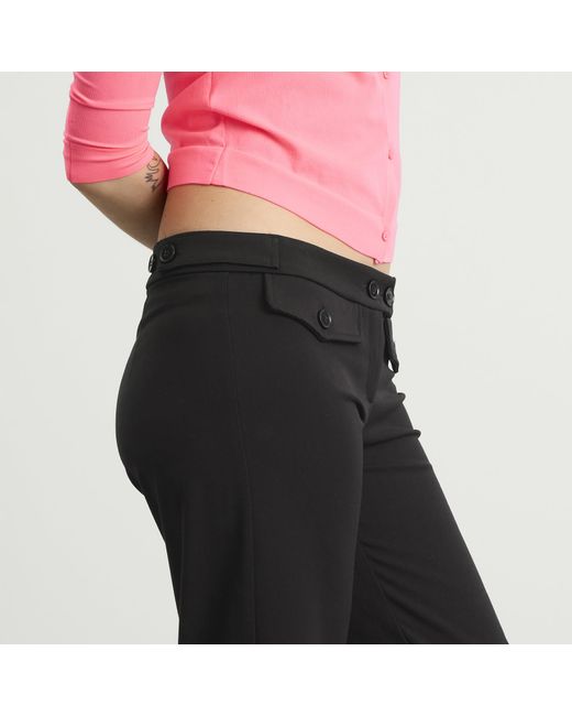 GIMAGUAS Black Pili Trousers