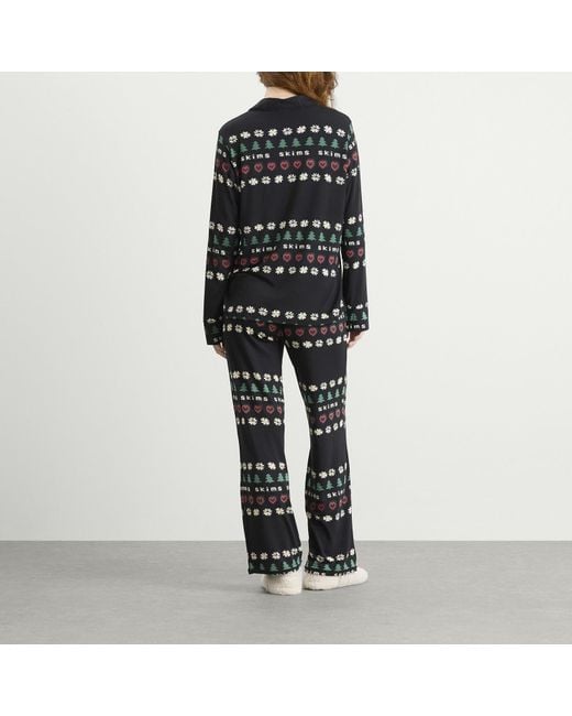 Skims Black X Cpfm Sleep Set