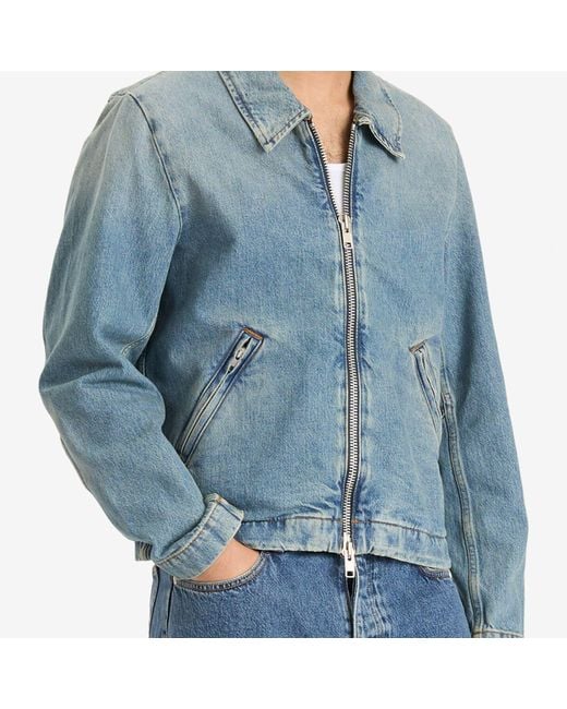 Won Hundred Blue Dutton Denim Jacket for men