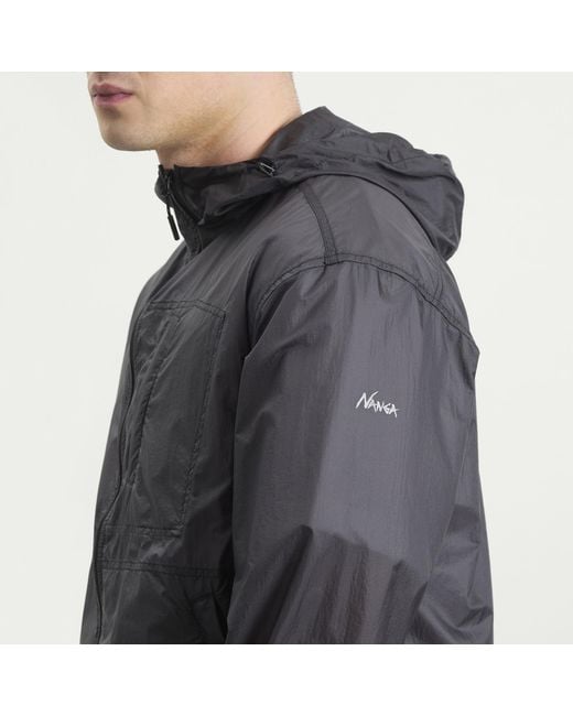NANGA Black Sheer Jacket for men