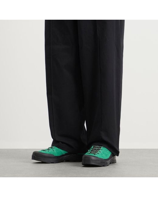 Salomon Green X-Alp Suede Sneaker for men