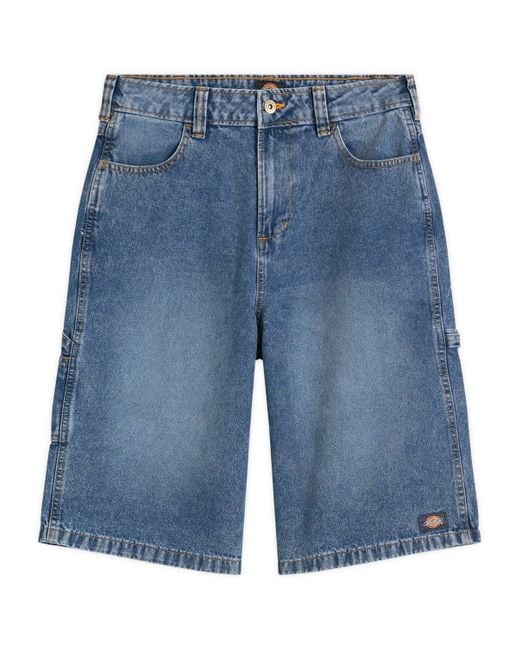 Dickies Blue Carpenter Denim Jort