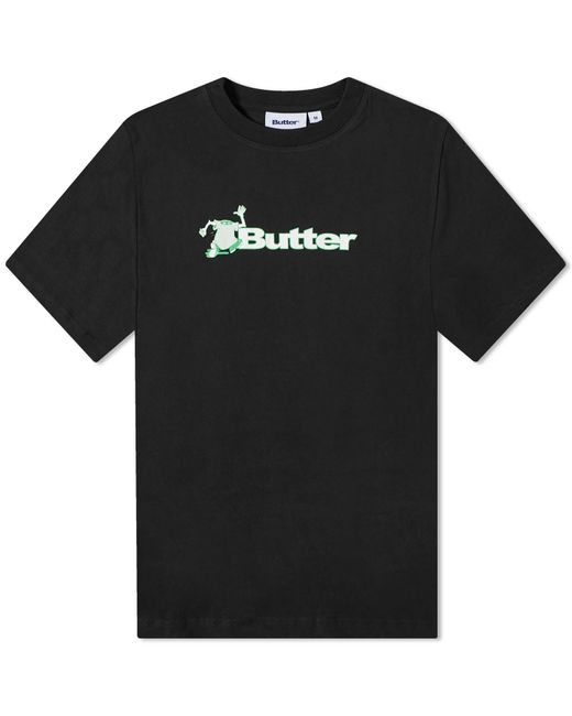 Butter Goods Black T-Shirt Logo T-Shirt for men
