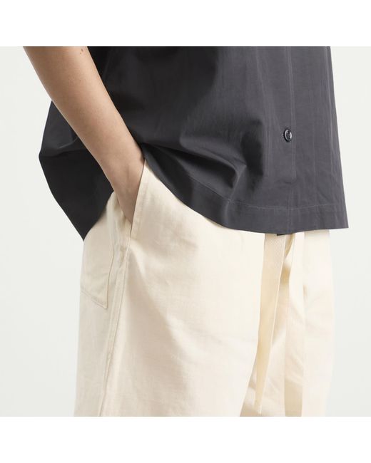 Studio Nicholson Natural Demba Elasticated Shorts