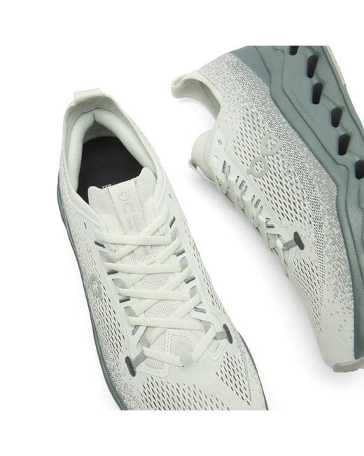 On Shoes Gray Cloudsurfer Max Sneaker for men