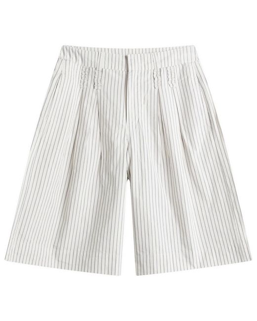 Damson Madder White Ambrosia Shorts