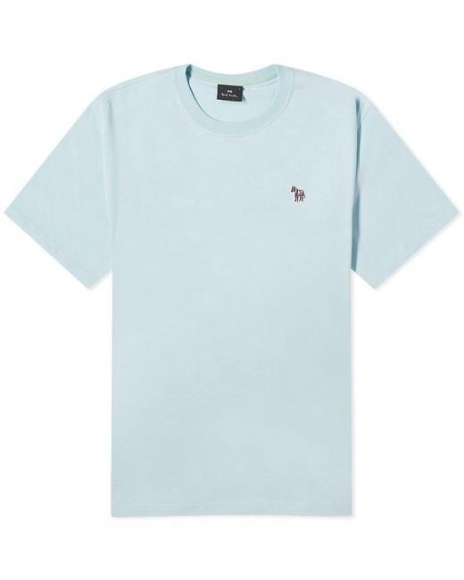Paul Smith Blue Zebra Logo T-Shirt for men