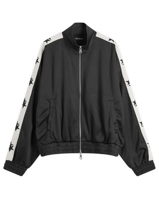 Cole Buxton Black Two Star Track Jacket for men