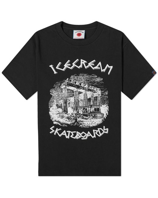 ICECREAM Black Ancient T-Shirt for men