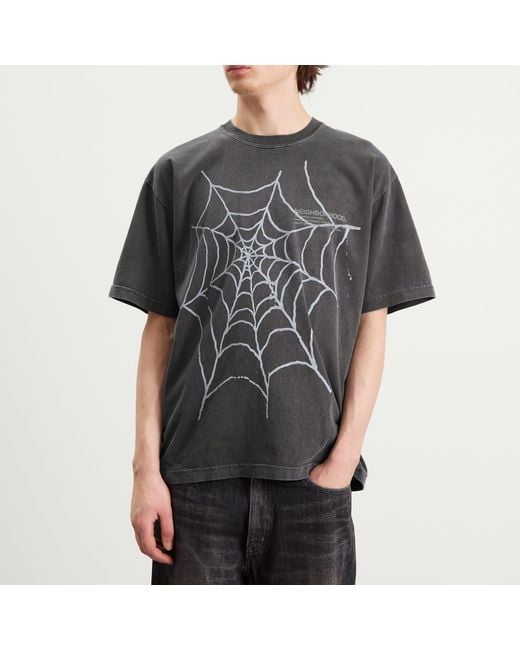 Neighborhood Black Ss-7 T-Shirt for men
