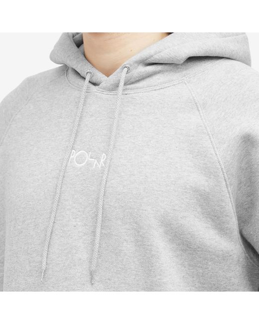 POLAR SKATE Gray Default Hoodie for men